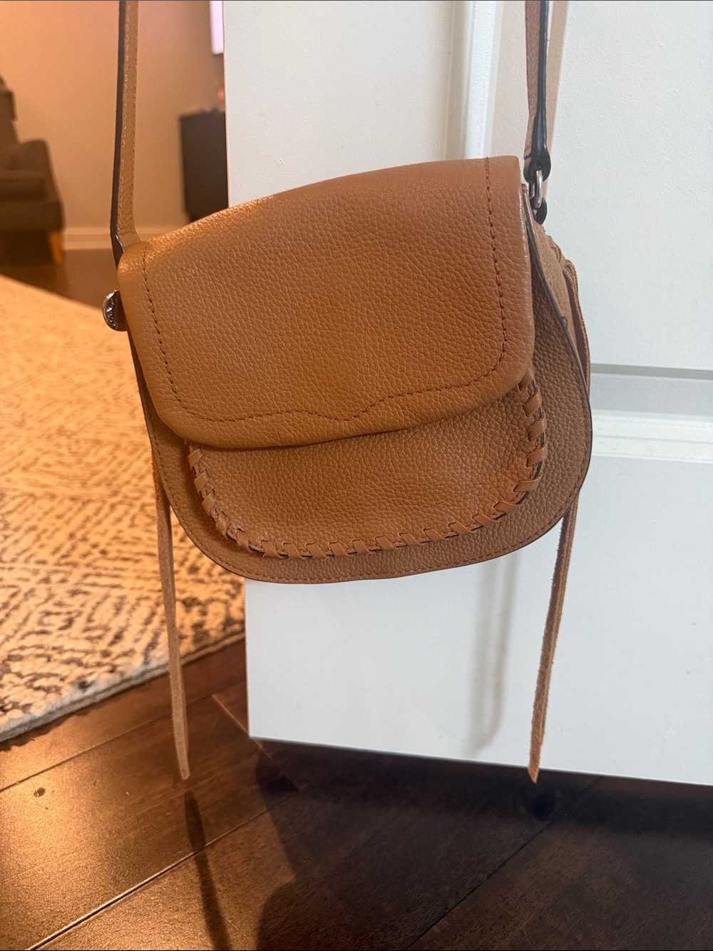 Rebecca Minkoff Tan Leather Crossbody Bag